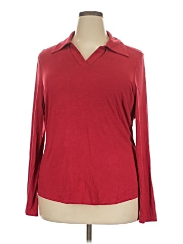 Universal Standard Long Sleeve Polo (view 1)