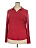 Universal Standard Red Long Sleeve Polo Size 18 (M) - photo 1