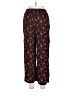 Carole Little Floral Red Casual Pants Size 8 Petite - photo 2