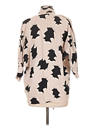 Diane von Furstenberg 3/4 Sleeve Silk Top (view 2)