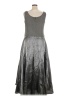 Cachet Solid Gray Casual Dress Size 16W - photo 2