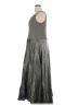 Cachet Solid Gray Casual Dress Size 16W - photo 5