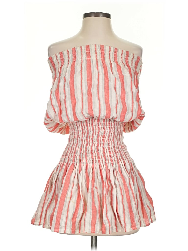 Pre-owned Blue Life Casual Dress In Orange