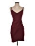 Lulus Solid Burgundy Cocktail Dress Size S - photo 1