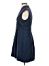 Halston Heritage 100% Polyester Solid Blue Cocktail Dress Size 4 - photo 5