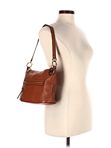 MICHAEL Michael Kors Leather Crossbody Bag (view 2)