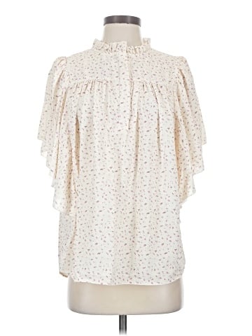 Bishop + Young Short Sleeve Blouse (view 1)