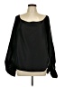 Shoedazzle 100% Polyester Black 3/4 Sleeve Blouse Size L - photo 1
