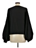 Shoedazzle 100% Polyester Black 3/4 Sleeve Blouse Size L - photo 2
