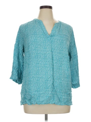 Anne Carson 3/4 Sleeve Blouse (view 1)