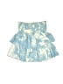 Assorted Brands 100% Polyester Tie-dye Blue Denim Skirt Size 12 - photo 1