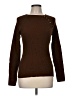 Topshop 100% Polyamide Brown Pullover Sweater Size 8 - photo 1