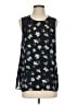 Daniel Rainn 100% Polyester Blue Sleeveless Blouse Size XS (estimated) - photo 1