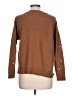 Tea n Rose 100% Polyester Stars Brown Pullover Sweater Size L - photo 2