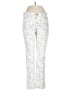Gap Outlet Floral Ivory Jeans Size 8 - photo 1