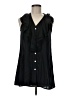 Renee C. Black Sleeveless Blouse Size M - photo 1