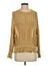 Zara Metallic Gold Pullover Sweater Size S - photo 1