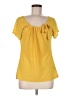 Atelier Yellow Short Sleeve Top Size 29 waist - photo 1