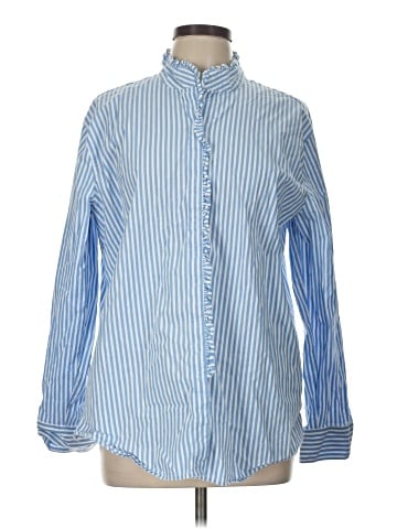 Crown & Ivy Long Sleeve Button-Down Shirt (view 1)