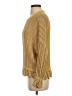 Zara Metallic Gold Pullover Sweater Size S - photo 5