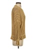 Zara Metallic Gold Pullover Sweater Size S - photo 4