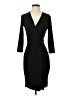 Anne Klein Solid Black Cocktail Dress Size 2 - photo 1
