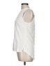 Pale Sky 100% Rayon Ivory Sleeveless Blouse Size L - photo 5