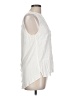 Pale Sky 100% Rayon Ivory Sleeveless Blouse Size L - photo 4