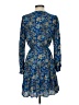Daniel Rainn 100% Rayon Paisley Blue Casual Dress Size XS - photo 2
