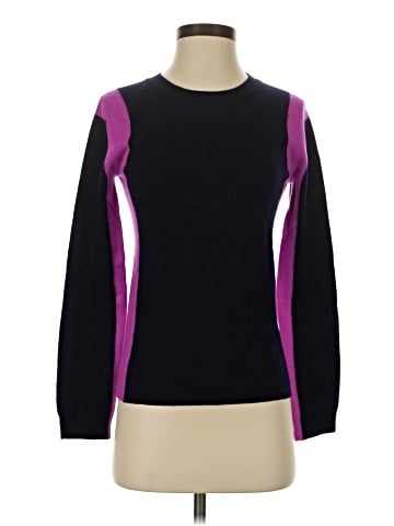 Aqua Cashmere Pullover Sweater (view 1)