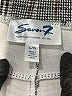 Seven7 Plaid Checkered-gingham Gray Leggings Size L - photo 7