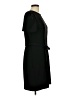 Express Solid Black Casual Dress Size L - photo 4