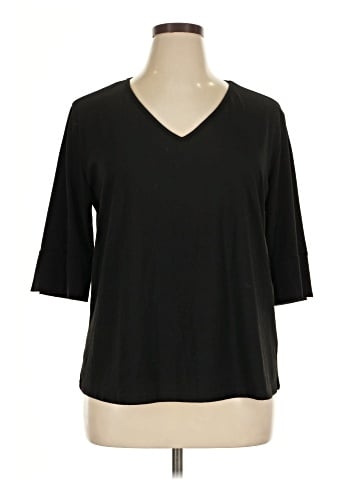 Unbranded 3/4 Sleeve T-Shirt (view 1)
