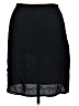 Gap 100% Rayon Solid Black Formal Skirt Size 14 - photo 2