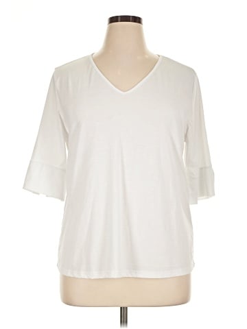 Unbranded 3/4 Sleeve T-Shirt (view 1)