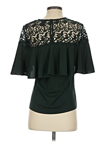 Ann Taylor Factory Short Sleeve Blouse (view 2)