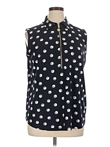 Anne Klein Sleeveless Blouse (view 1)