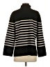H&M Stripes Black Turtleneck Sweater Size S - photo 2