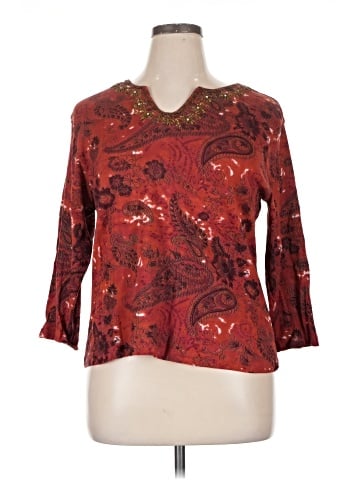 Coldwater Creek 3/4 Sleeve Blouse (view 1)