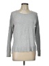 Lord & Taylor Silver Pullover Sweater Size L - photo 1