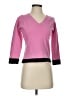 Arden B. Color Block Pink Pullover Sweater Size S (estimated) - photo 1