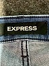 Express Solid Blue Jeans Size 8 - photo 7
