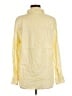 H&M Yellow Long Sleeve Button-Down Shirt Size M - photo 2
