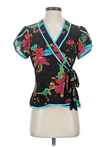 Nanette Lepore Short Sleeve Blouse (view 1)