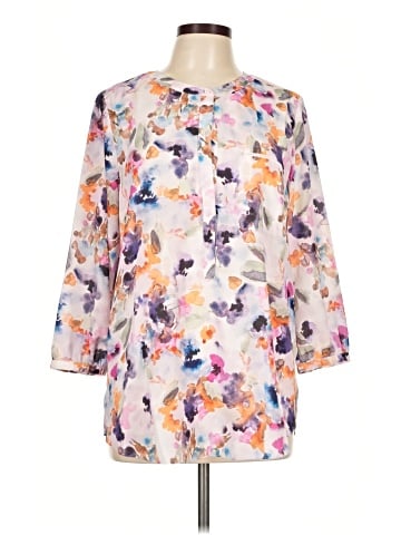 Not Your Daughter's Jeans 3/4 Sleeve Blouse (view 1)