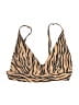 Aerie Animal Print Tan Swimsuit Top Size M - photo 1