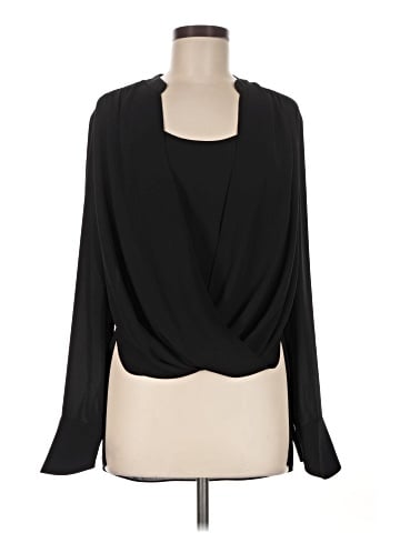 BCBGMAXAZRIA Long Sleeve Blouse (view 1)
