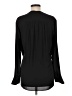 BCBGMAXAZRIA 100% Polyester Black Long Sleeve Blouse Size M - photo 2