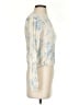 Sincerely Jules Floral Blue Turtleneck Sweater Size XS - photo 4