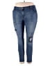 Old Navy Hearts Blue Jeans Size 20 Plus R - photo 1